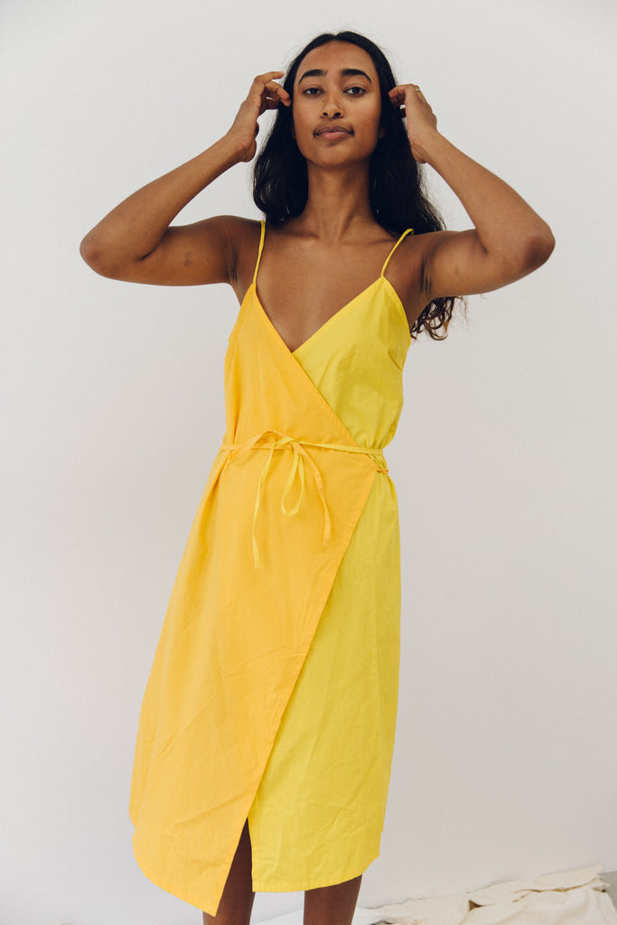 The sunny wrap dress. – Jume